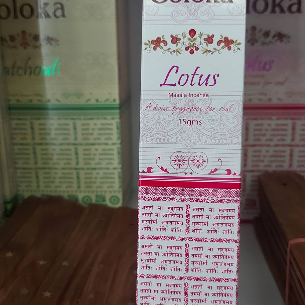 Lotus Masala Incense - Pink